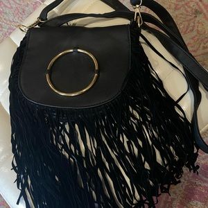 Vintage Fringe Crossbody